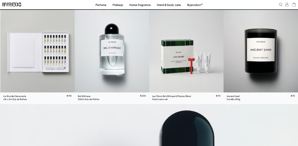 Project preview: Byredo